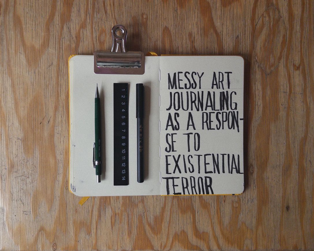 A workshop about turning messy feelings into messy art.