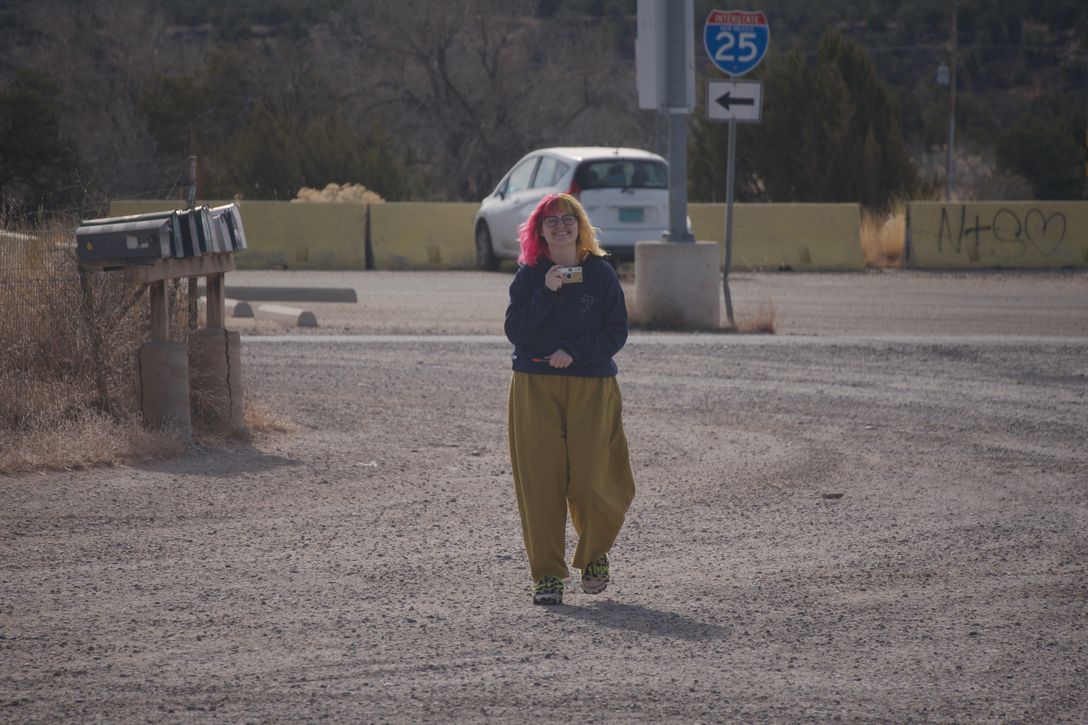 On the roadside in New Mexico, Dec 26, 2022.